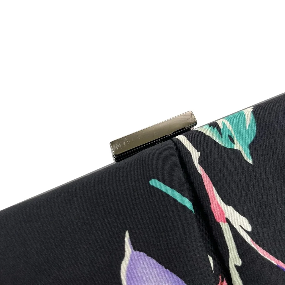Express Rose Clutch, Express Hand Purse, Express Clasp Bag Rose Floral Clutch Y8
